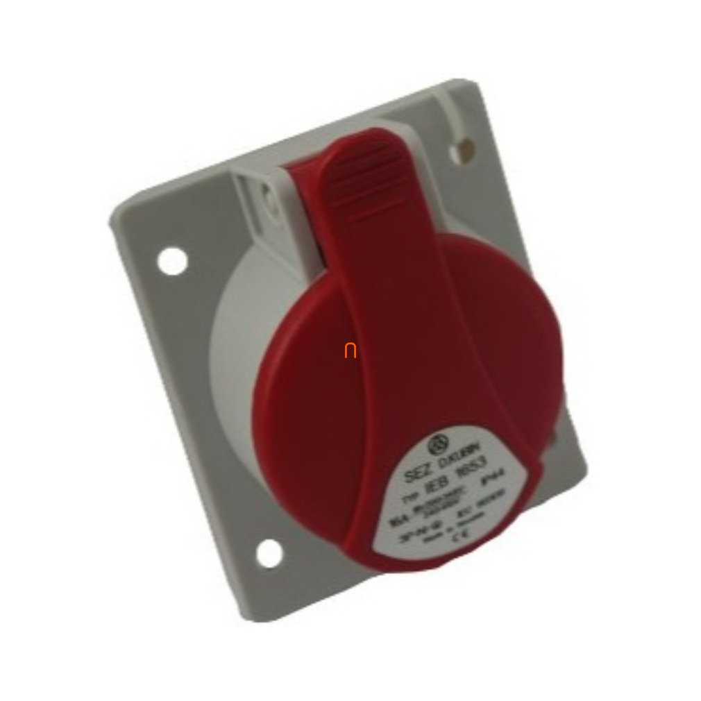 Ipari csatlakozó DAFB-164 5P 16A IP54 beépíthető dugalj IEB 1653 (103144) SEZ