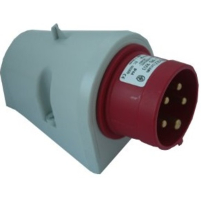   Ipari csatlakozó DFR-164 5P 16A IP44 rögzíthető dugvilla IPB 1653 (102534) SEZ