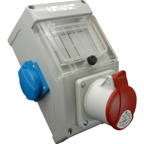   Ipari kombináció: 1 db DAFB 16A 4P, 2 db VZ16 ROS 4/x-52 /S (200825) SEZ