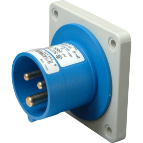   Ipari csatlakozó DFB-322 3P 32A 230V IP54 beépíthető dugvilla IRRN 3232 (104079) SEZ