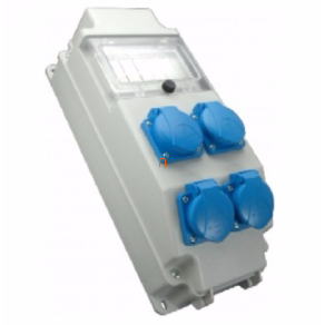   Ipari kombináció ROS-5/x-16/A/S SEZ:4db 2P+F HT(Schucko) SEZ