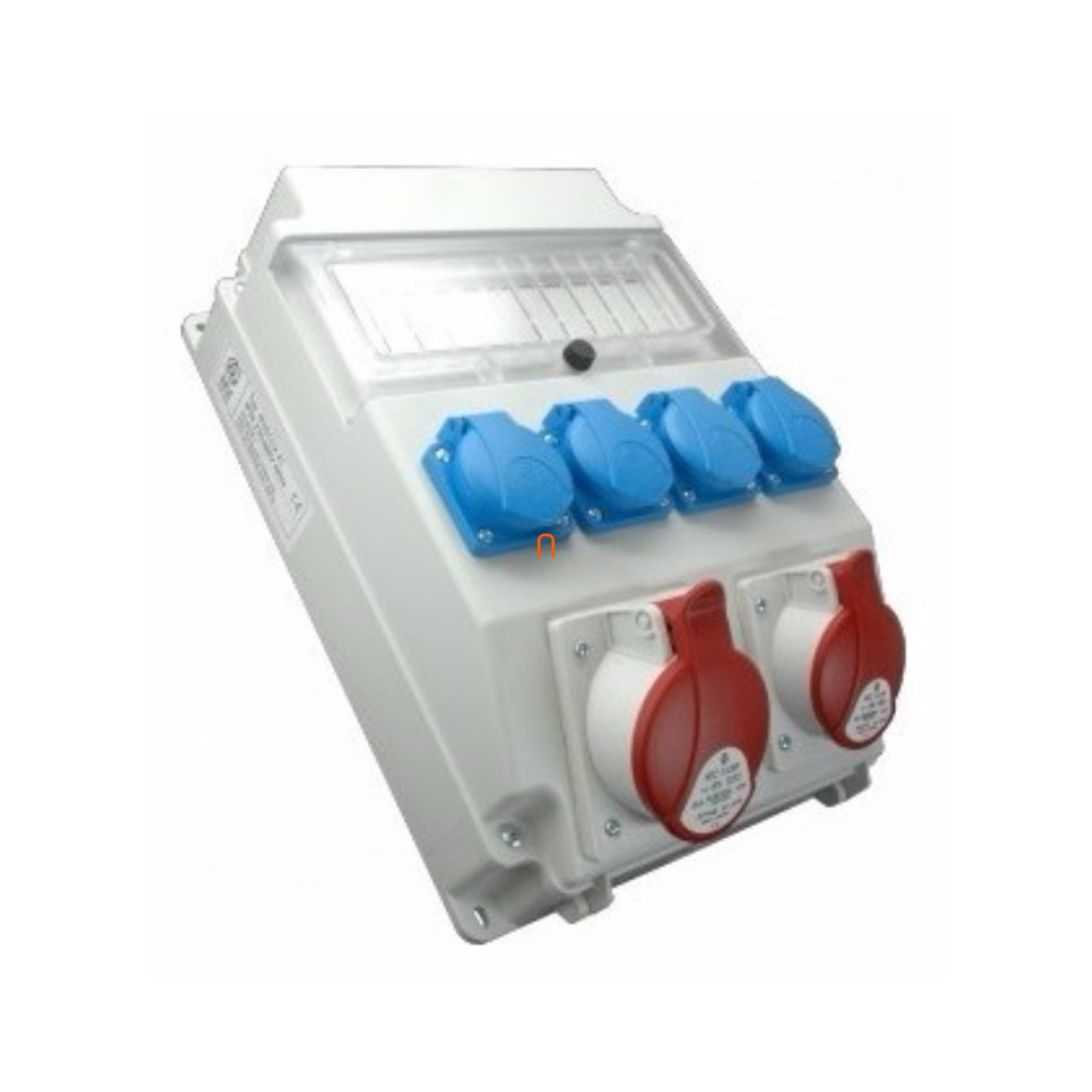 Ipari kombináció SEZ ROS-11/x-21 A/S SEZ : 4db HT dugalj + 1db 16A 5P + 32A 5P
