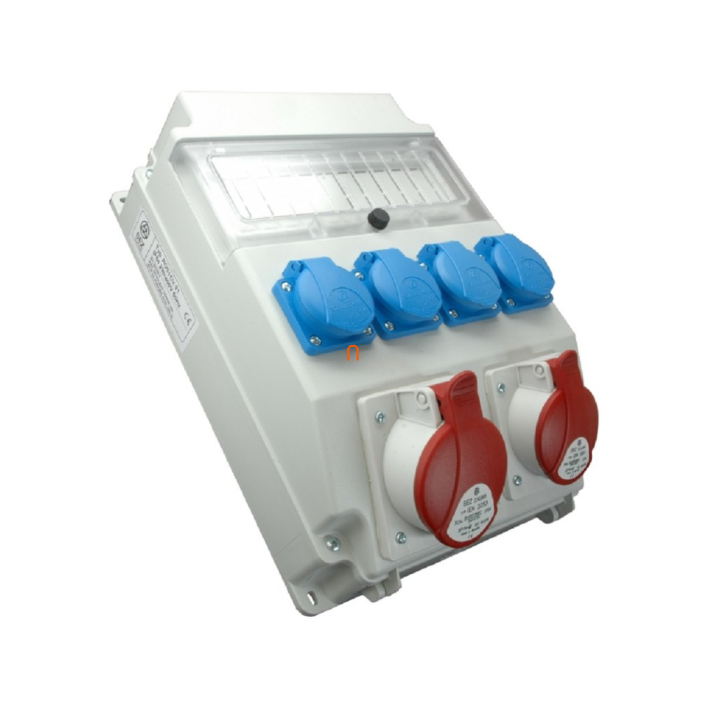 Ipari kombináció ROS-11/x-22 A/S SEZ 2db 32A 5P+ 4db 2P+F (Schucko)