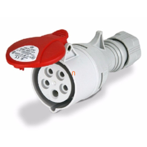   Ipari csatlakozó DAFH-324 5P 32A IP44 lengő dugalj ISN 3253 (100747) SEZ