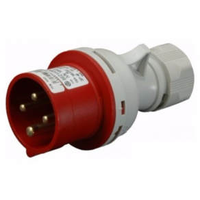   Ipari csatlakozó DFH-163 4P 16A IP44 lengő dugvilla IVN 1643 (100013) SEZ