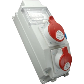   Ipari kombináció 1 db 2P+F HT, 1 db 32A 5p, 1 db 16A 5P, 1 db B16/1, 1 db C16/3 ROS 5-6/I-14 /S (201011) SEZ