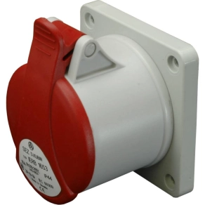   Ipari csatlakozó DAFB-164 5P 16A 400V IP44 beépíthető dugalj egyenes IERB 1653 (103674) SEZ