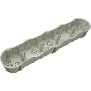   Gipszkarton doboz 5-ös, 45mm mély, szürke KUP68 LA/5 18801557.00 SEZ