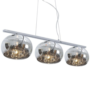   Függesztett lámpa, króm-füstszínű - Sphera Luxera 46039