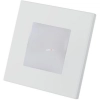 Süllyesztett LED lépcsővilágító 1 W LED modul, hidegfehér, fehér - Step Light Emithor 48320