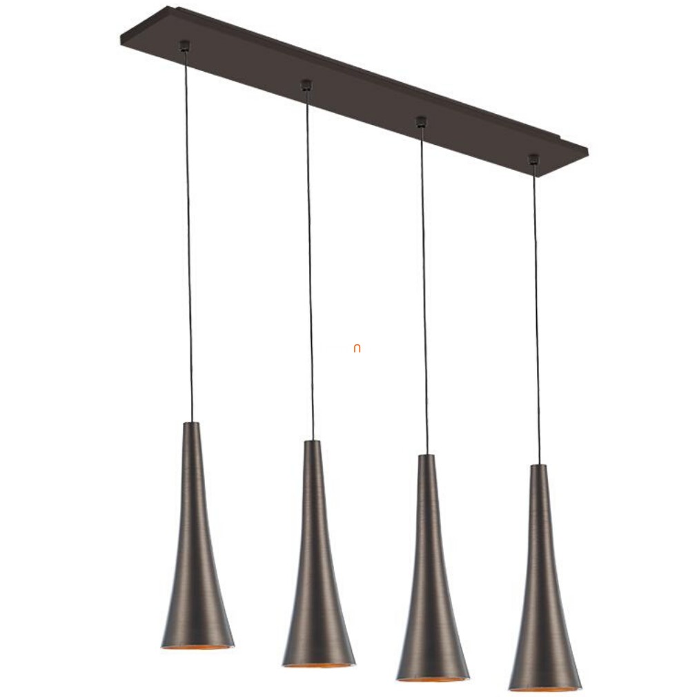 Függesztett LED lámpa 20 W, melegfehér, barna színű - Madera Luxera 64411