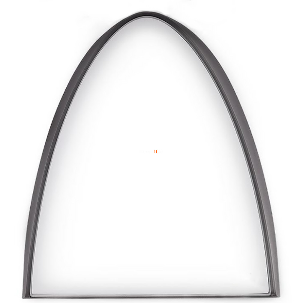 Kültéri fali LED lámpa, sötét szürke-fehér (Stero)