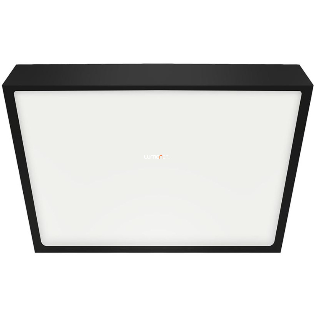 Szögletes mennyezeti LED lámpa 24 W LED modul, hidegfehér, matt fekete (Lenys)