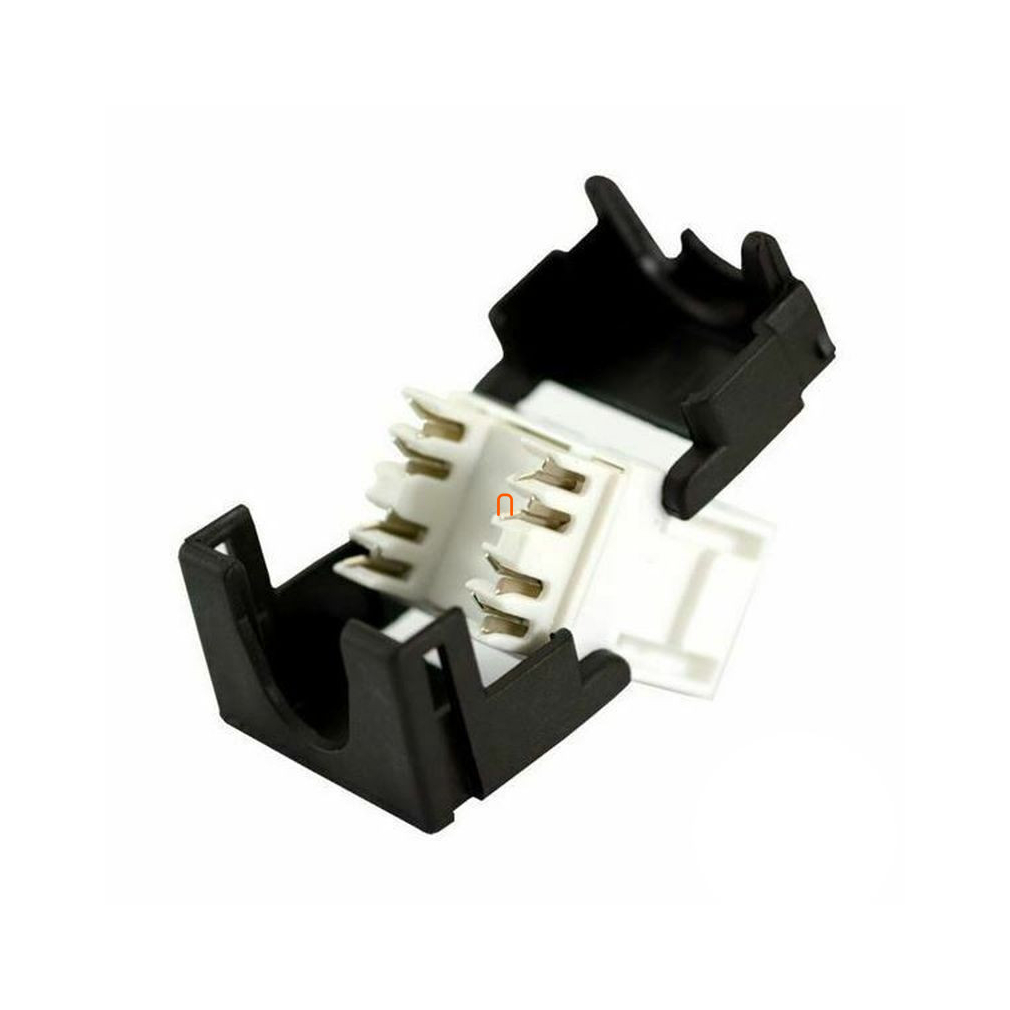 Kopos moduláris RJ45 CAT5e csatlakozó betét KEJC5EUTL