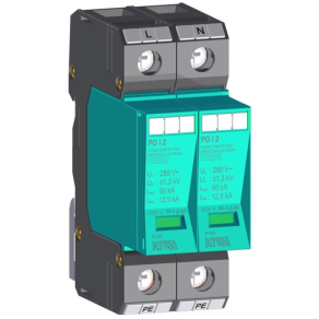   PO I 2 280V túlfeszültség levezető 12,5kA T1+T2+T3 (B+C+D) 81.002 KIWA