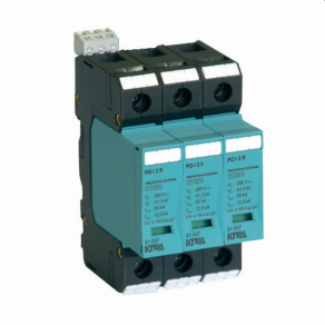   PO I 3 R 280V túlfeszültség levezető távjelzős 12,5kA T1+T2 (B+C) 81.007 KIWA