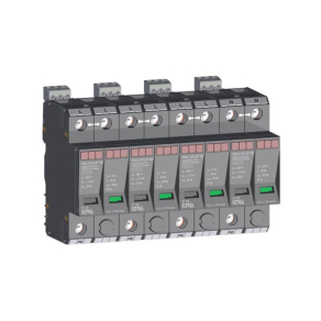   POm I 4 R LCF 100kA szikraköz+varisztor túlfeszültség levezető T1+T2 (B+C) 81.129 KIWA