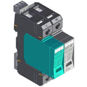   PO II 1+1 R 280V túlfeszültség levezető  távjelzős 20kA T2 (C) 82.019 KIWA