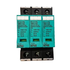   PO II 3 PH 1000V DC túlfeszültség levezető 20kA T2 (C) 82.072 KIWA