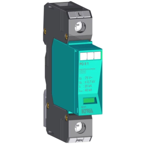   PO II 1 75 V túlfeszültség levezető 20kA T2 (C) 82.021 Kiwa