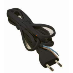   FLEXO dugvillával szerelt MTL vezeték 2fm, 2x0,75mm2 fekete 4520/f S19272 Emos