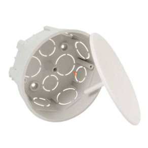   Elosztódoboz 103x50mm fedéllel, szürke, (rögzítő furatok 60mm), KO 97/5 KA Kopos