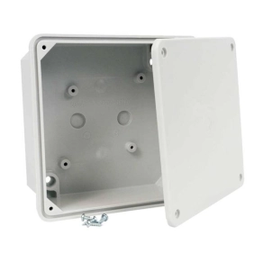   Kötődoboz 165x165x65mm szigetelt, sötétszürke IP54, 8119 LA Kopos