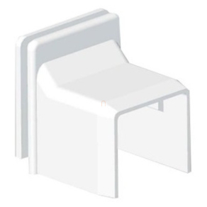 Gallér LHD 20x20 vezetékcsatornához fehér, 8629 HB Kopos