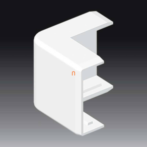   Külső sarok LV 40x15 vezetékcsatornához fehér, 8712/2 HB Kopos