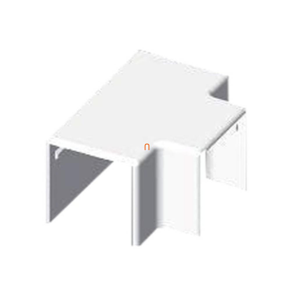 T-idom LHD 40x40 vezetékcsatornához fehér, 8644 HB Kopos