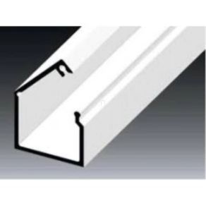   MCSN   15x12 (szél/mag) egyenes fedéllel fehér IP30, LZ 15X12 HD Kopos (96 fm/köteg)