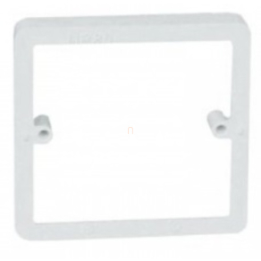   Magasítókeret 80,5x80,5x12mm csatorna-dobozokra Classic v. Swing -hez, NR 80/R HB Kopos