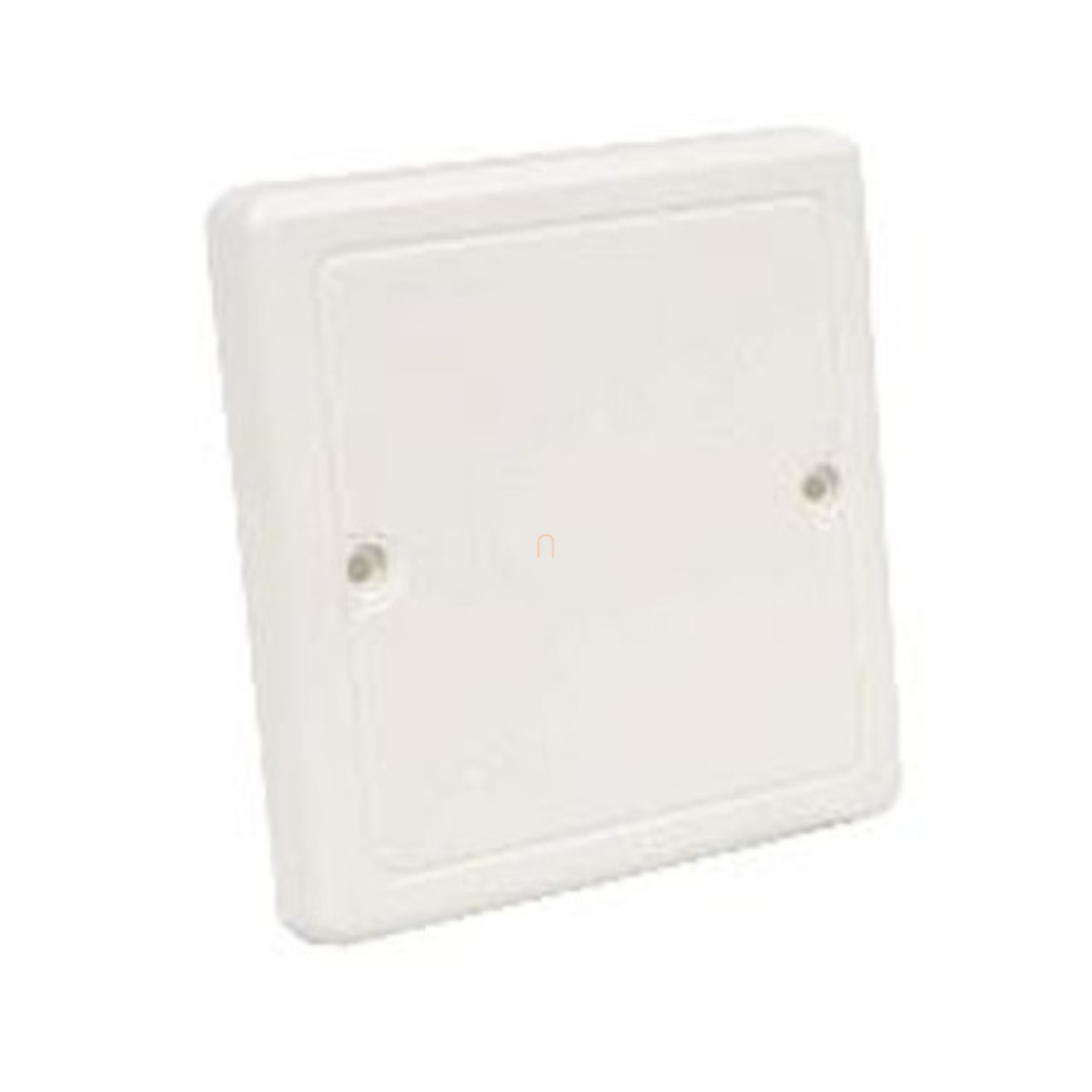 Dobozfedél/tető 81x81mm LK 80R, LK 80X20R/1, LK 80X28-hoz fehér kerekített, VLK 80/R HB Kopos