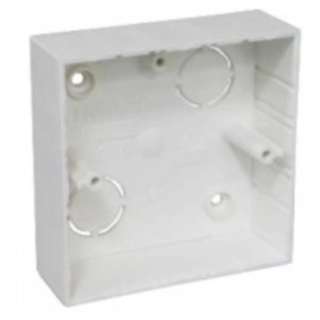   Elosztódoboz - LK  82x82x16 (Régebbi tip.-hoz is) fehér, LK 80/1 HB Kopos