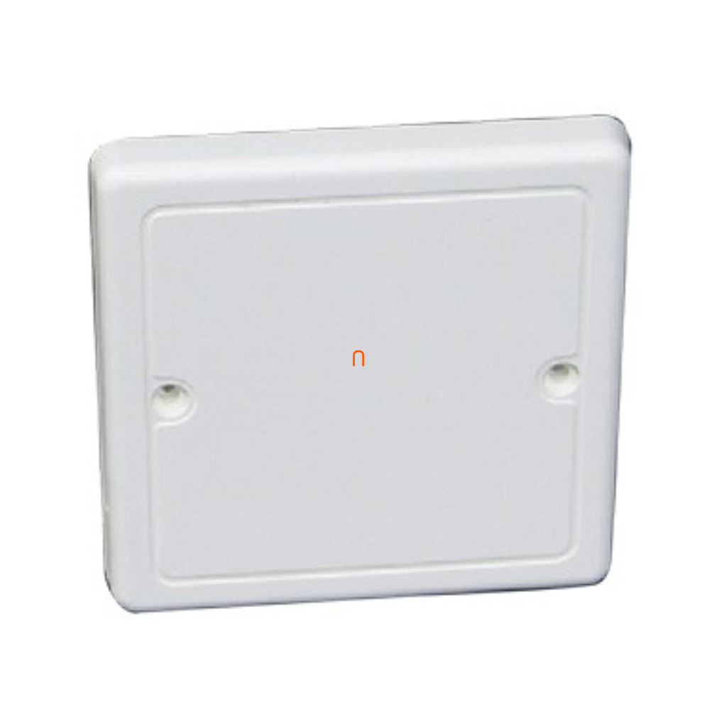 Dobozfedél/tető 82x82mm LK 80/1, 2, 3, és LK 80X28/1-hez fehér szögletes, VLK 80 HB Kopos
