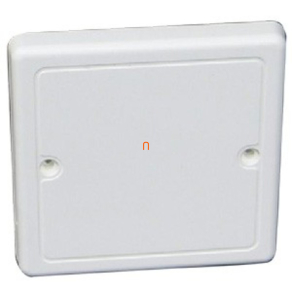   Dobozfedél/tető 82x82mm LK 80/1, 2, 3, és LK 80X28/1-hez fehér szögletes, VLK 80 HB Kopos