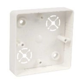   Elosztódoboz - LK 81x81x19 (ABB Classic v. Spring-hez) fehér, LK 80X20R/1 HB Kopos