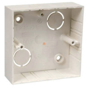   Elosztódoboz - LK 82x82x28 (Régebbi tip.-hoz is) fehér, LK 80X28/1 HB Kopos