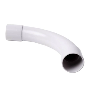   Védőcső könyök 90 fokos 25mm PVC világosszürke, 4125 KB Kopos
