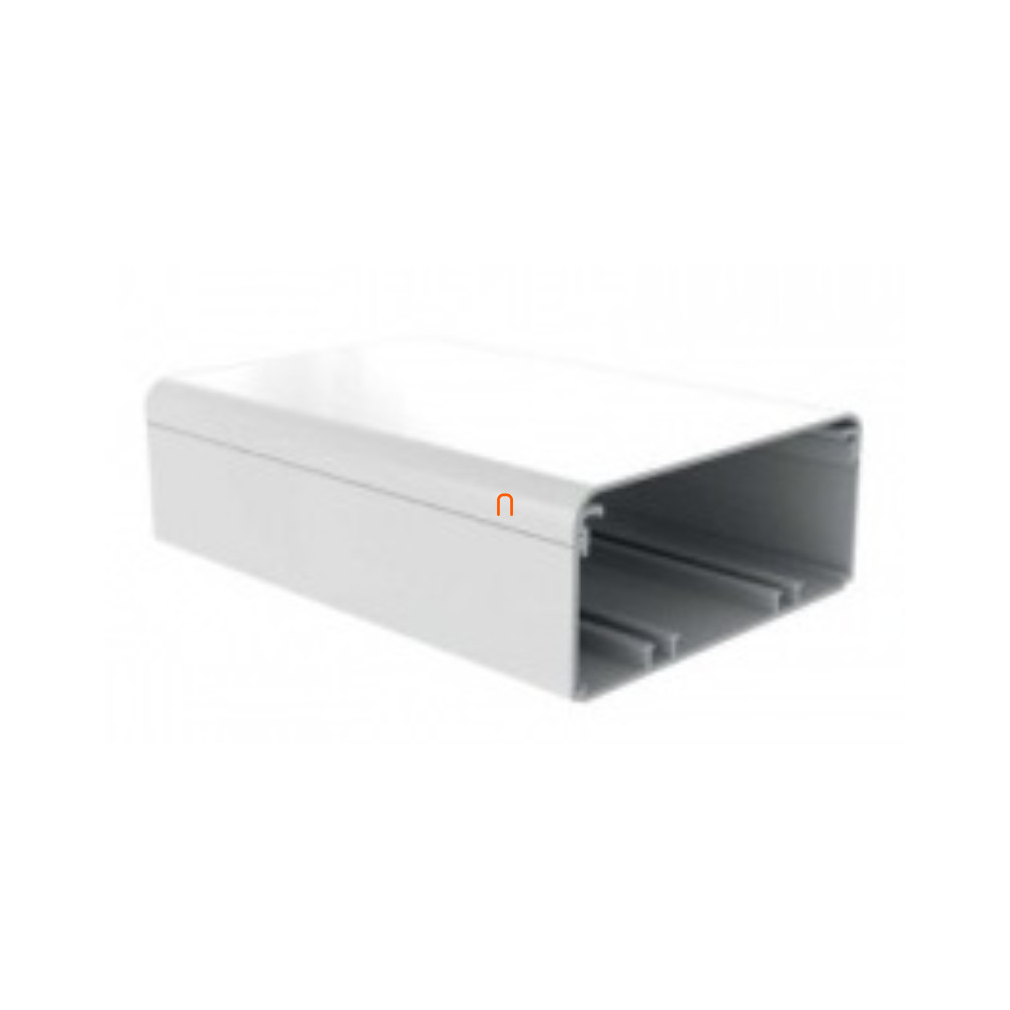 MCSN 140x60 (szél/mag) fehér ívelt sarkú fedél, EKE 140X60 HD Kopos (6 fm/köteg)