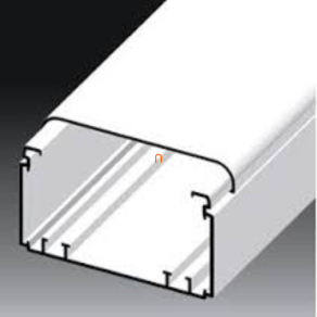   MCSN 100x60 (szél/mag) fehér ívelt sarkú fedél, EKE 100X60 HD Kopos (8 fm/köteg)
