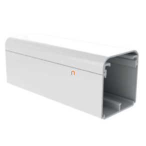   MCSN 60x60 (szél/mag) fehér ívelt sarkú fedél, EKE 60X60 HD Kopos (18 fm/köteg)