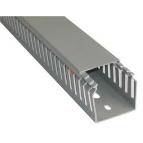   Perforált kábelcsatorna 60x80 sötétszürke, RK 60X80 LD Kopos (36 fm/köteg)