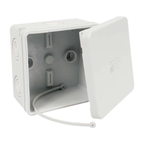   Kötődoboz 88x88 Szürke (RAL7035) IP65 halogénmentes, 003.CS.K KB Kopos