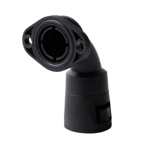   Gégecső adapter, peremes 90 fok 21mm IP66 UV-álló, A21FL-90 FB Kopos