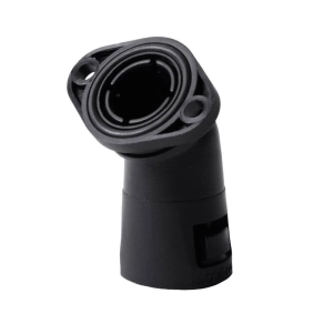   Gégecső adapter, peremes 45 fok 21mm IP66 UV-álló, A21FL-45 FB Kopos