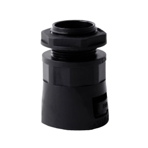   Gégecső adapter, egyenes 25mm/M25x1,5 IP66 UV-álló, AM25/25 FB Kopos