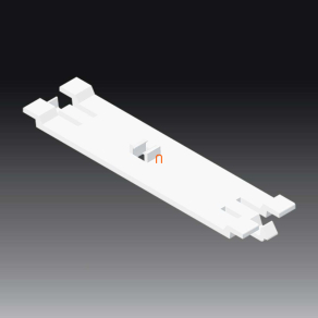   Vezeték rögzítő EKE 100 HB vezetékcsatornához fehér, REKE 100 HB Kopos