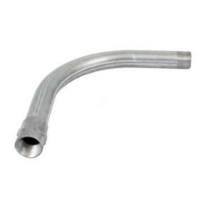   Acélpáncélcső könyök 90 fokos 20,4mm/P13,5 menetes tűzálló galvanizált, 6113 ZNM S Kopos