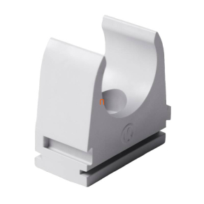   Védőcső bilincs D 20mm műanyag csövekhez világosszürke halogénmentes, 5320HF KB Kopos